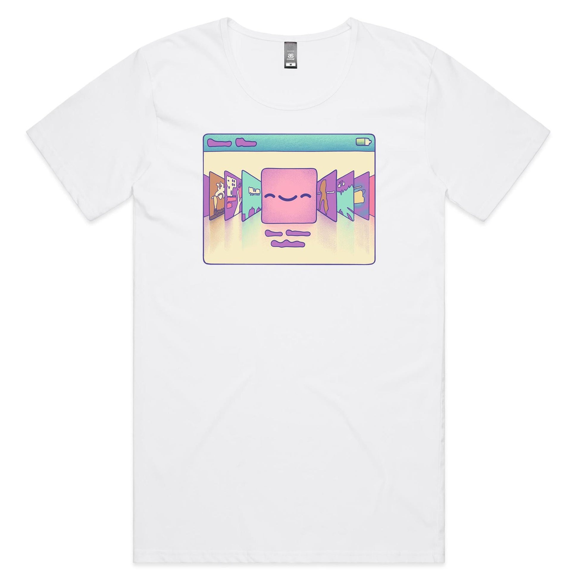 Face the Music - Men's Scoop Tee- Cool Graphic T-Shirts- Retro T-Shirts - Nostalgia Threads