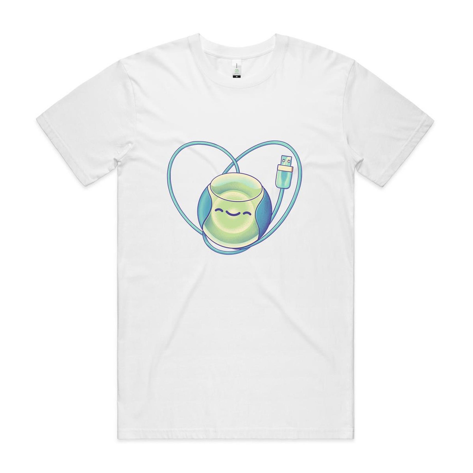 Gouda for Productivity - Men's Organic Tee- Cool Graphic T-Shirts- Retro T-Shirts - Nostalgia Threads