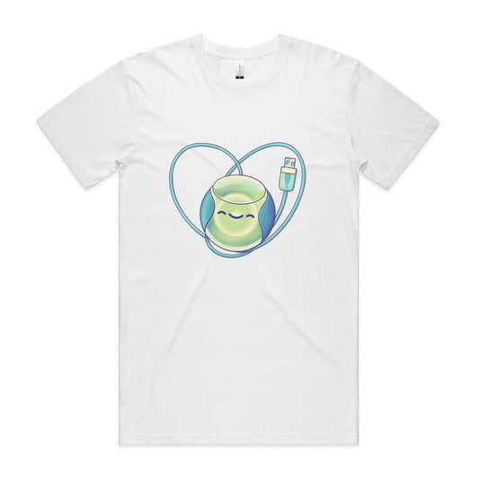 Gouda for Productivity - Men's Organic Tee- Cool Graphic T-Shirts- Retro T-Shirts - Nostalgia Threads