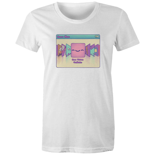 Face the Music - Women's Tee- Cool Graphic T-Shirts- Retro T-Shirts - Nostalgia Threads