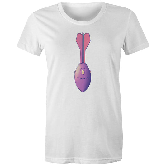 Throw Out on a Limb - Women's Organic Tee- Cool Graphic T-Shirts- Retro T-Shirts - Nostalgia Threads