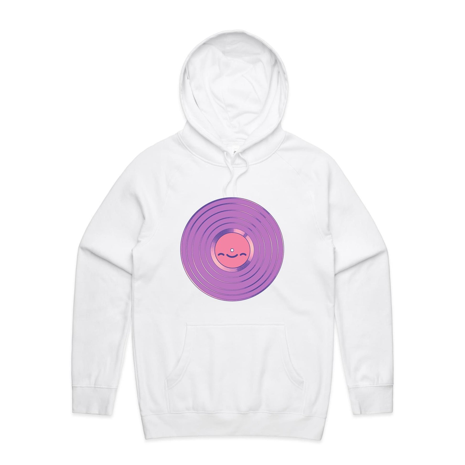 Space, the Vinyl Frontier - Unisex Hoodie- Cool Graphic T-Shirts- Retro T-Shirts - Nostalgia Threads