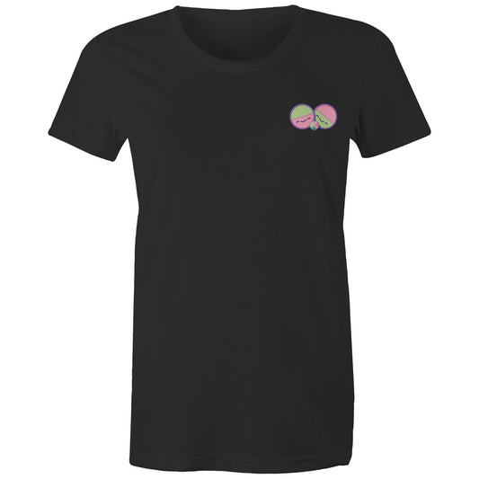update alt-text with template Joined at the Grip - Women's Tee- Cool Graphic T-Shirts- Retro T-Shirts - Nostalgia Threads