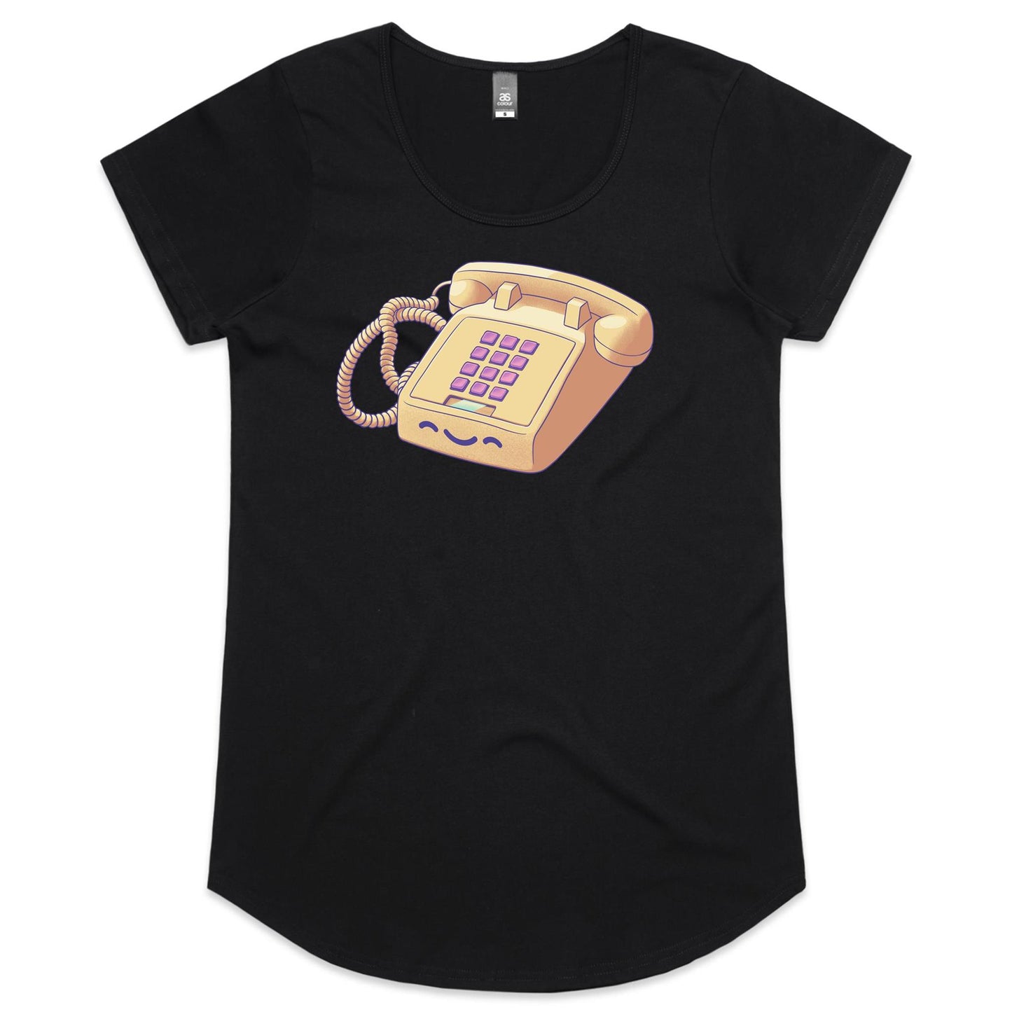 Ringing Home the Bacon - Womens Scoop Tee- Cool Graphic T-Shirts- Retro T-Shirts - Nostalgia Threads