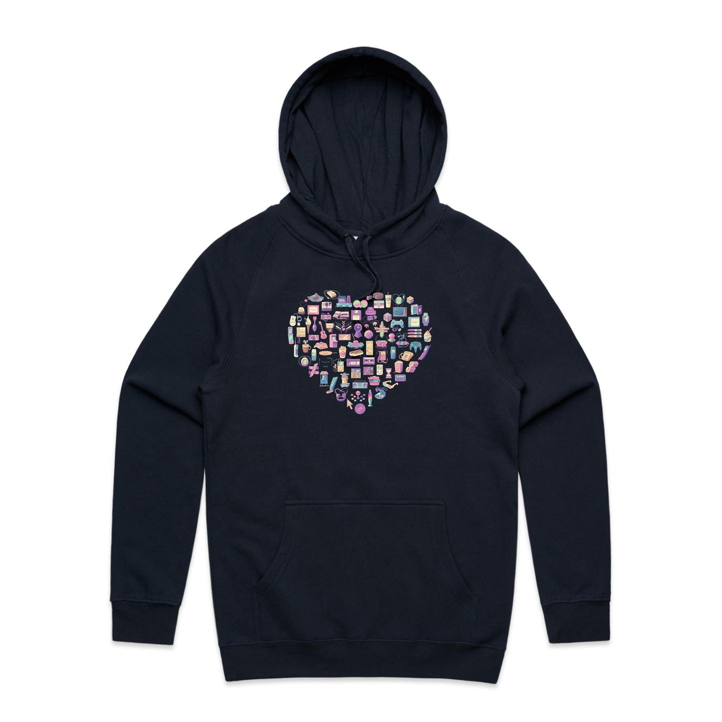 Art Shaped Box - Unisex Hoodie- Cool Graphic T-Shirts- Retro T-Shirts - Nostalgia Threads