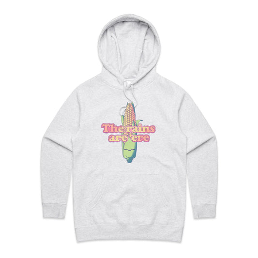 Calm before the Corn - Women's Hoodie- Cool Graphic T-Shirts- Retro T-Shirts - Nostalgia Threads