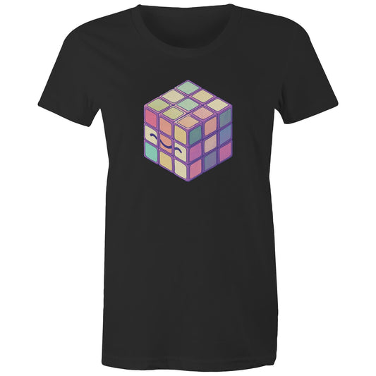 The Shaped Crusader - Women's Tee- Cool Graphic T-Shirts- Retro T-Shirts - Nostalgia Threads