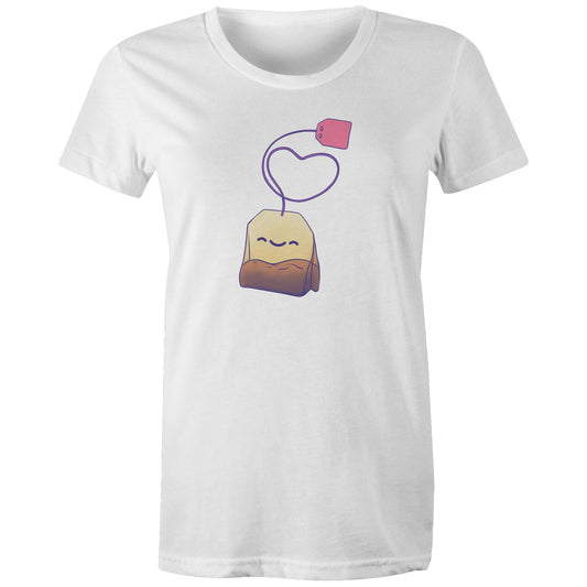 Footloose & Fancy Tea - Women's Tee- Cool Graphic T-Shirts- Retro T-Shirts - Nostalgia Threads