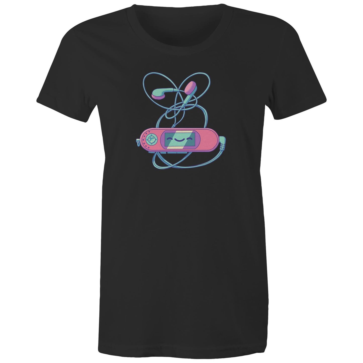 Mp3 & Easy - Women's Organic Tee