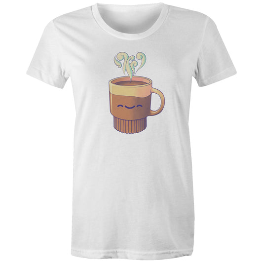 Recreational Mug Use - Women's Tee- Cool Graphic T-Shirts- Retro T-Shirts - Nostalgia Threads