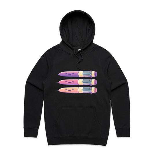 Hard to Pen Down - Unisex Hoodie- Cool Graphic T-Shirts- Retro T-Shirts - Nostalgia Threads
