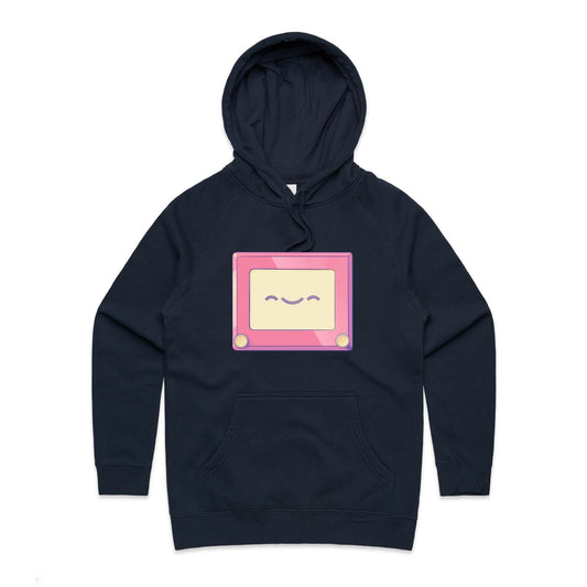 The Home Sketch - Women's Hoodie- Cool Graphic T-Shirts- Retro T-Shirts - Nostalgia Threads
