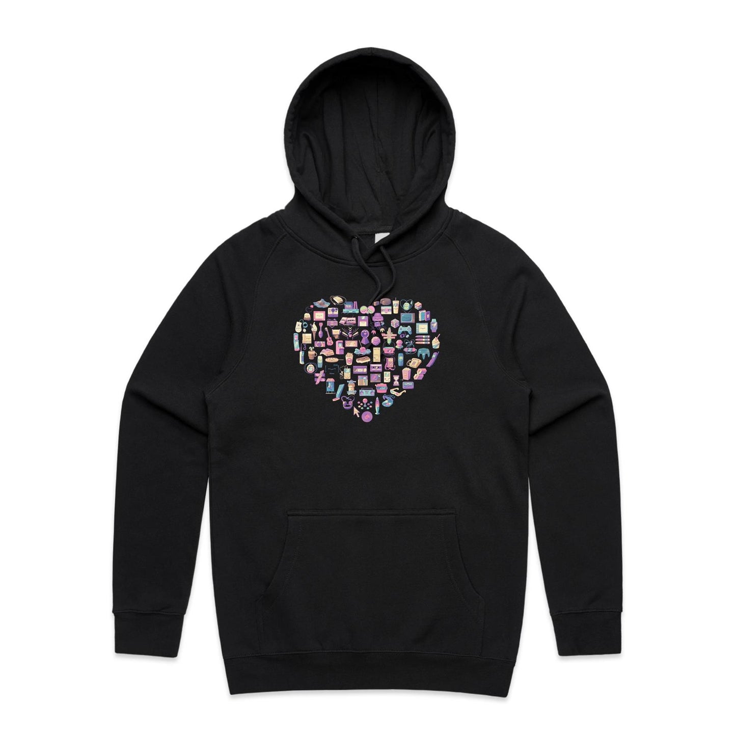 Art Shaped Box - Unisex Hoodie- Cool Graphic T-Shirts- Retro T-Shirts - Nostalgia Threads