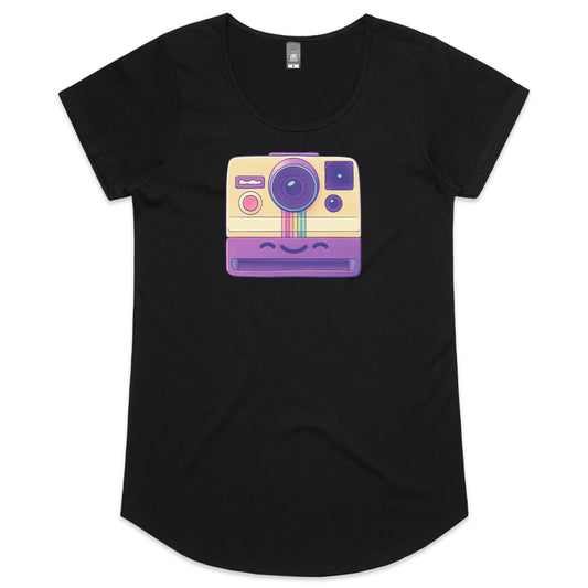 Shake Lively - Women's Scoop Tee- Cool Graphic T-Shirts- Retro T-Shirts - Nostalgia Threads