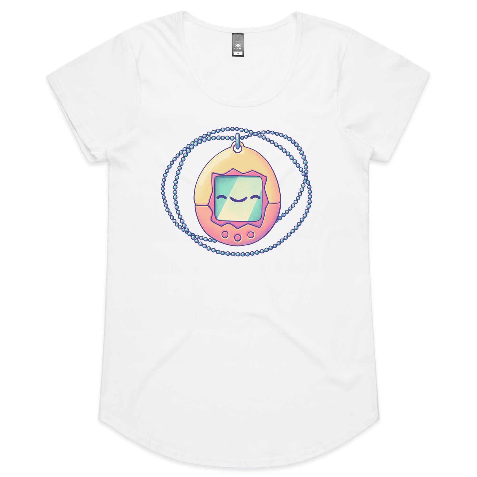 Paws for Attention - Women's Scoop Tee- Cool Graphic T-Shirts- Retro T-Shirts - Nostalgia Threads