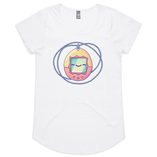 Paws for Attention - Women's Scoop Tee- Cool Graphic T-Shirts- Retro T-Shirts - Nostalgia Threads