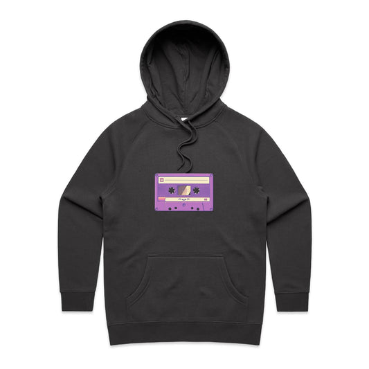 Tape it or Leave it - Women's Hoodie- Cool Graphic T-Shirts- Retro T-Shirts - Nostalgia Threads