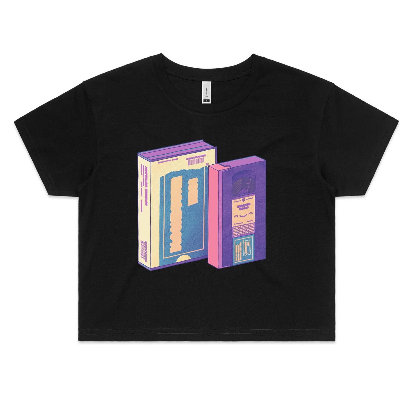 update alt-text with template Rental Health Day - Women's Crop Tee- Cool Graphic T-Shirts- Retro T-Shirts - Nostalgia Threads