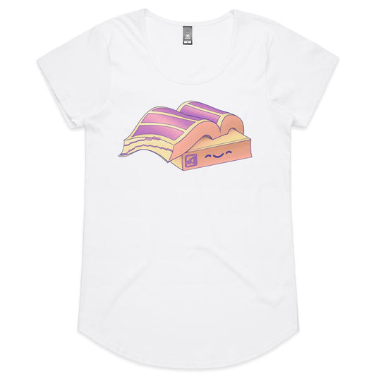 Book in the Day - Women's Scoop Tee- Cool Graphic T-Shirts- Retro T-Shirts - Nostalgia Threads