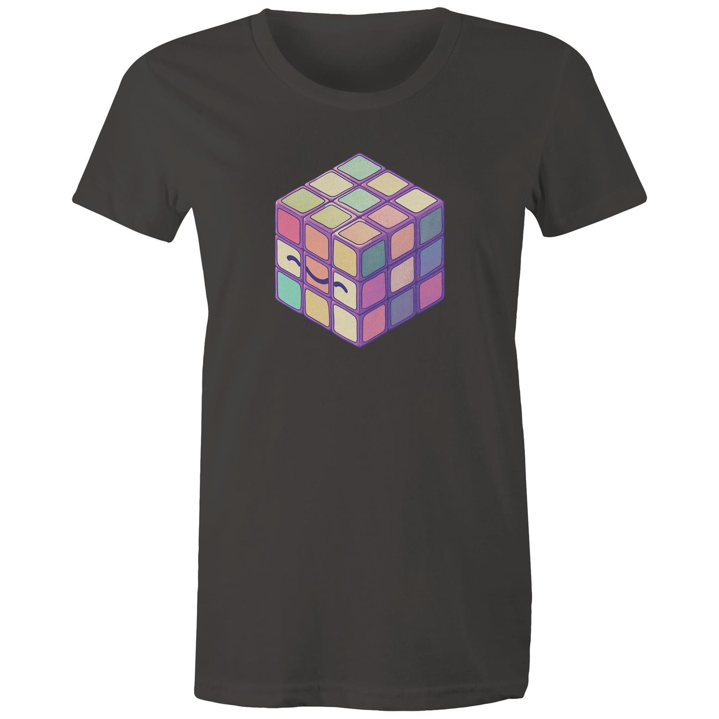 The Shaped Crusader - Women's Tee- Cool Graphic T-Shirts- Retro T-Shirts - Nostalgia Threads