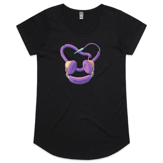 Best Laid Cans - Women's Scoop Tee- Cool Graphic T-Shirts- Retro T-Shirts - Nostalgia Threads