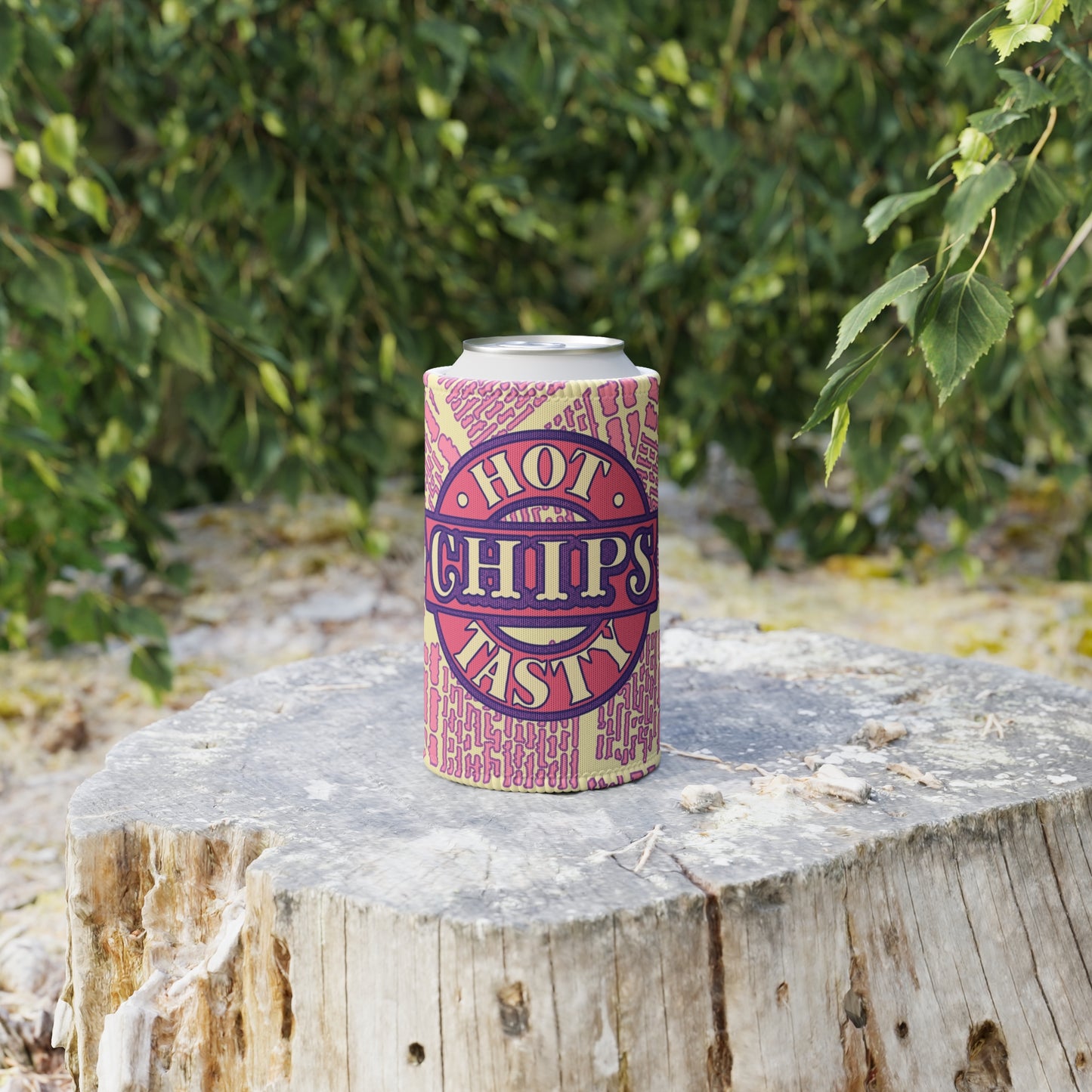 Stubby Cooler - Iconic Hot Chip Bucket Design