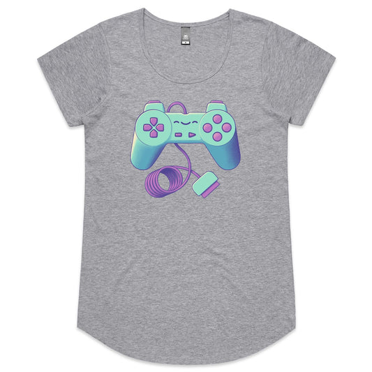 Crash Mob - Women's Scoop Tee- Cool Graphic T-Shirts- Retro T-Shirts - Nostalgia Threads