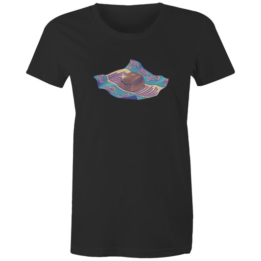 Sweet Around the Bush - Women's Organic Tee- Cool Graphic T-Shirts- Retro T-Shirts - Nostalgia Threads
