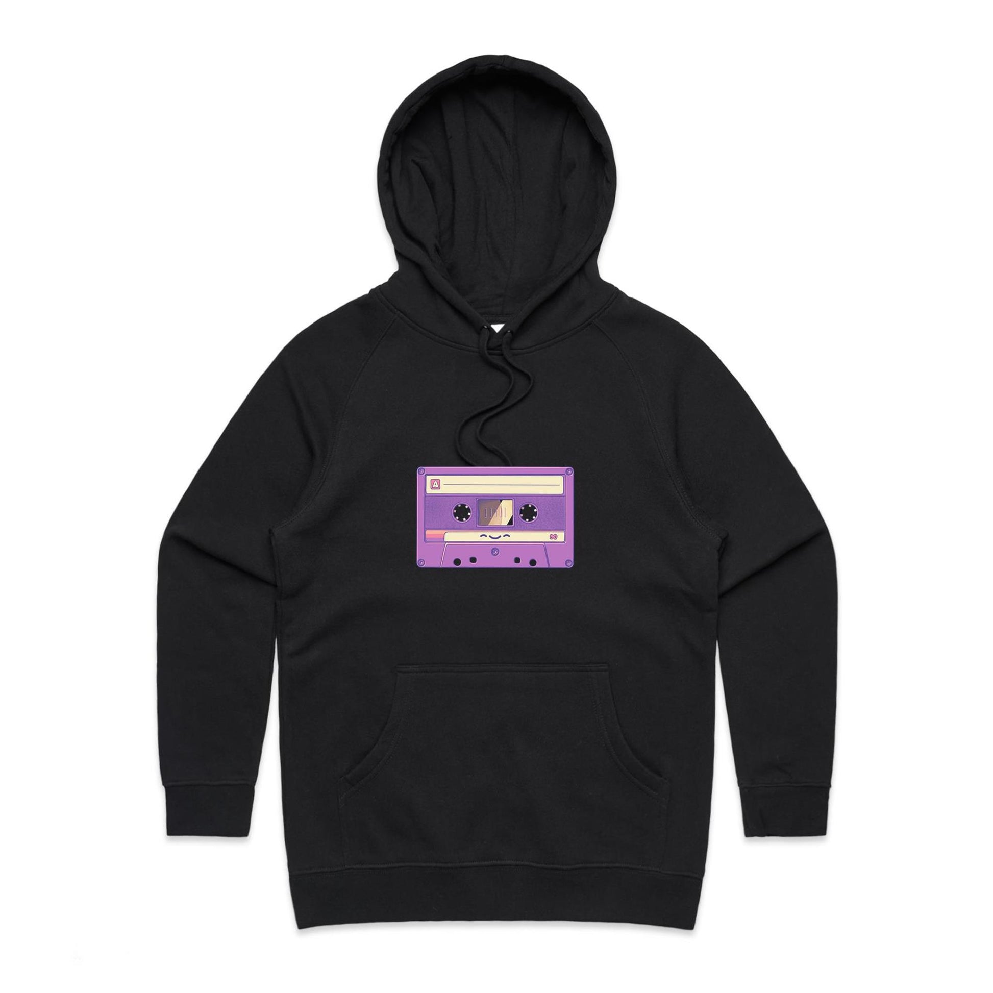 Tape it or Leave it - Women's Hoodie- Cool Graphic T-Shirts- Retro T-Shirts - Nostalgia Threads