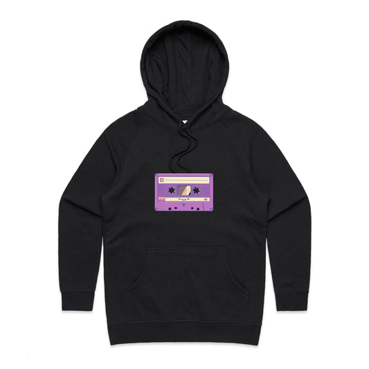 Tape it or Leave it - Women's Hoodie- Cool Graphic T-Shirts- Retro T-Shirts - Nostalgia Threads