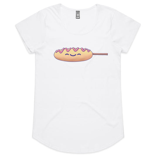 Stick Fury - Women's Scoop Tee- Cool Graphic T-Shirts- Retro T-Shirts - Nostalgia Threads