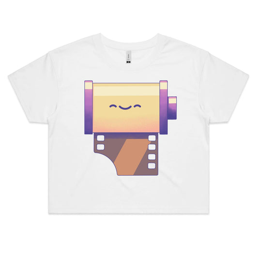 How am I Exposed to Live Without You - Women's Crop Tee- Cool Graphic T-Shirts- Retro T-Shirts - Nostalgia Threads