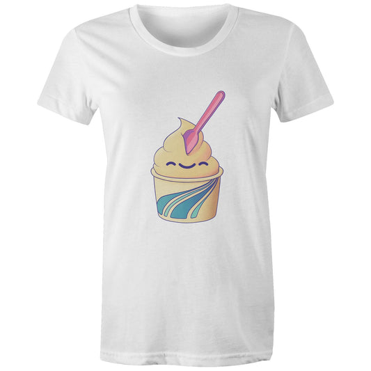 The Swirl Next Door - Women's Tee- Cool Graphic T-Shirts- Retro T-Shirts - Nostalgia Threads