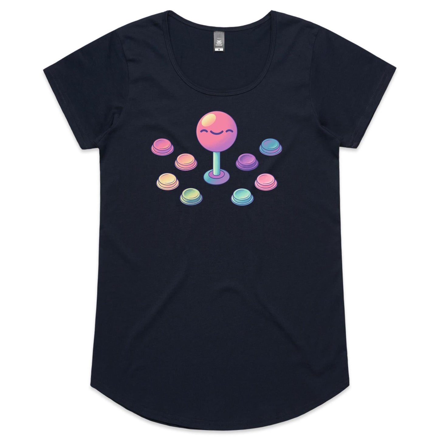 Be Arcade, Be Very Arcade - Women's Scoop Tee