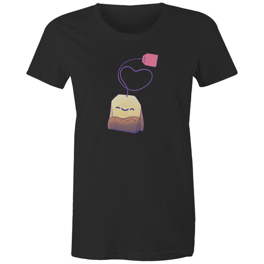 Footloose & Fancy Tea - Women's Tee- Cool Graphic T-Shirts- Retro T-Shirts - Nostalgia Threads