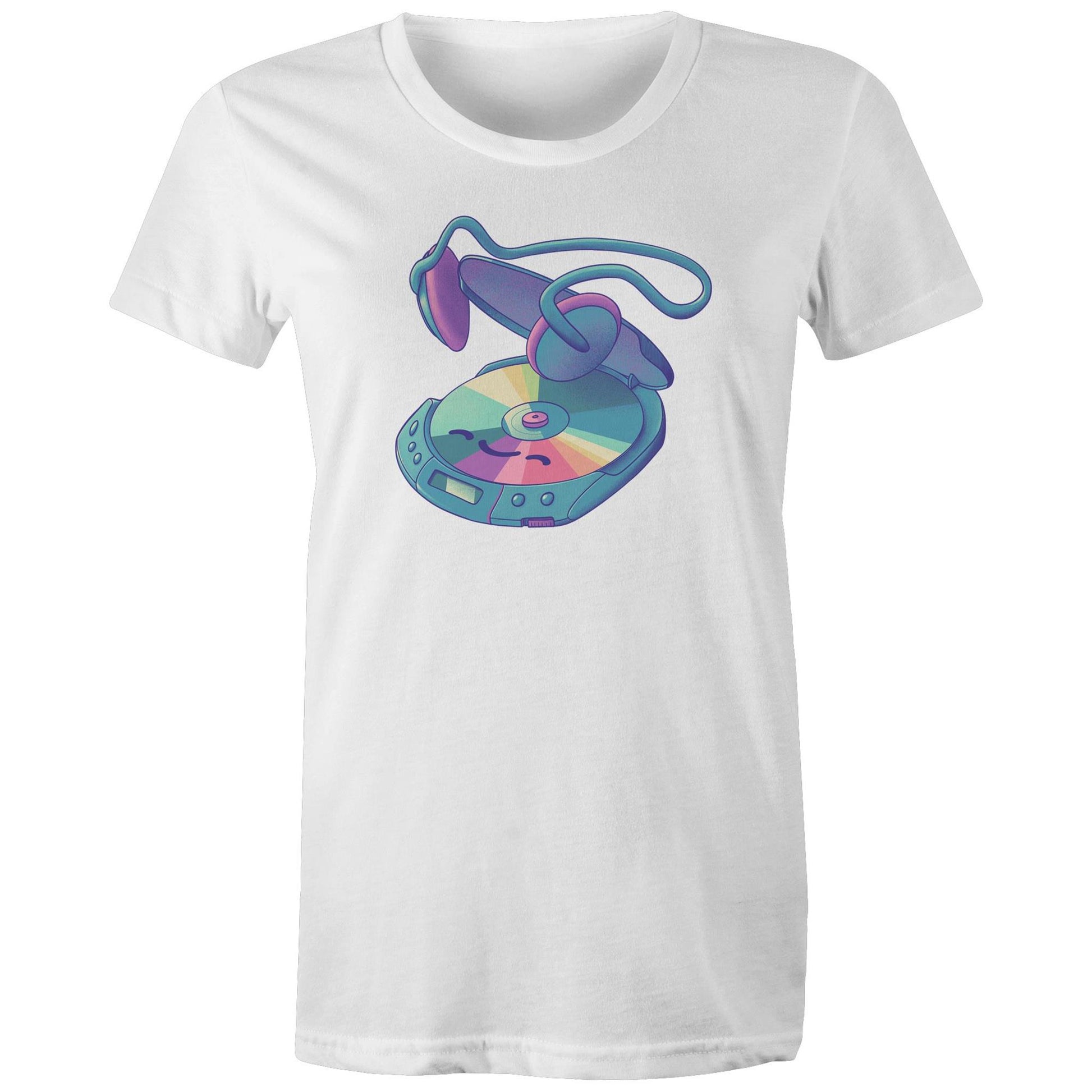 Going for a Disc Walk - Women's Organic Tee- Cool Graphic T-Shirts- Retro T-Shirts - Nostalgia Threads