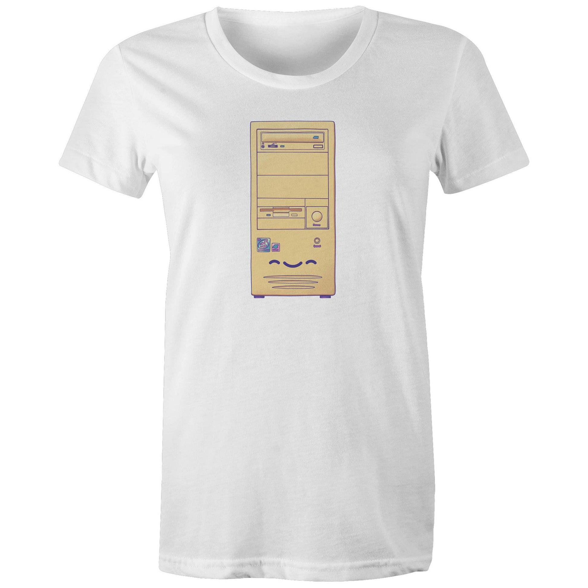 In the Final Tower - Women's Tee- Cool Graphic T-Shirts- Retro T-Shirts - Nostalgia Threads