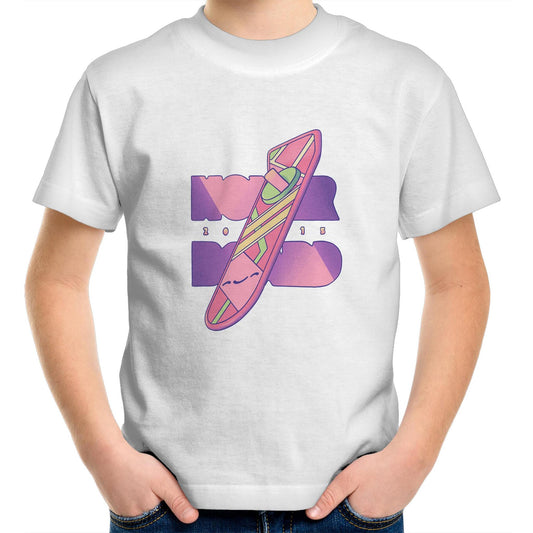 Time to say McFly - Kids Tee- Cool Graphic T-Shirts- Retro T-Shirts - Nostalgia Threads