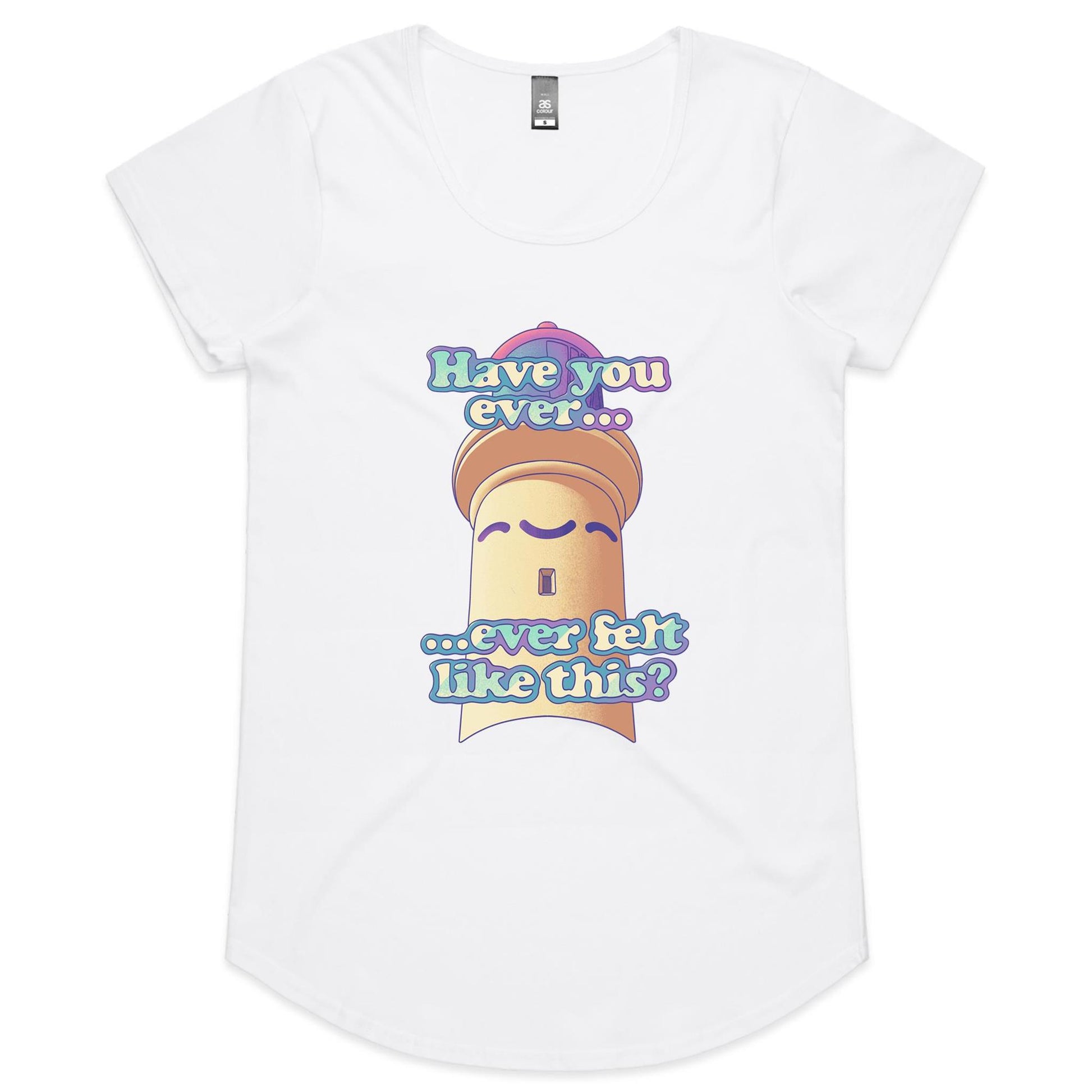 Slap on the Twist - Women's Scoop Tee- Cool Graphic T-Shirts- Retro T-Shirts - Nostalgia Threads