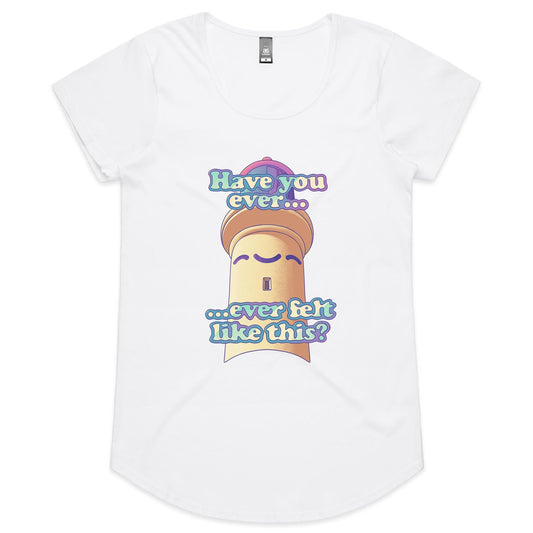 Slap on the Twist - Women's Scoop Tee- Cool Graphic T-Shirts- Retro T-Shirts - Nostalgia Threads