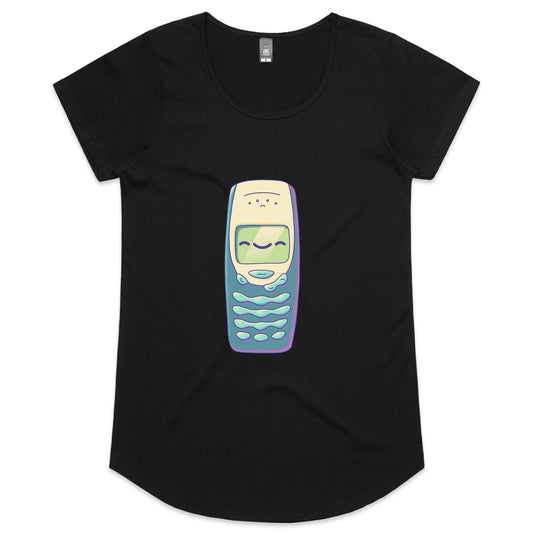 A Hard Cell - Womens Scoop Tee- Cool Graphic T-Shirts- Retro T-Shirts - Nostalgia Threads