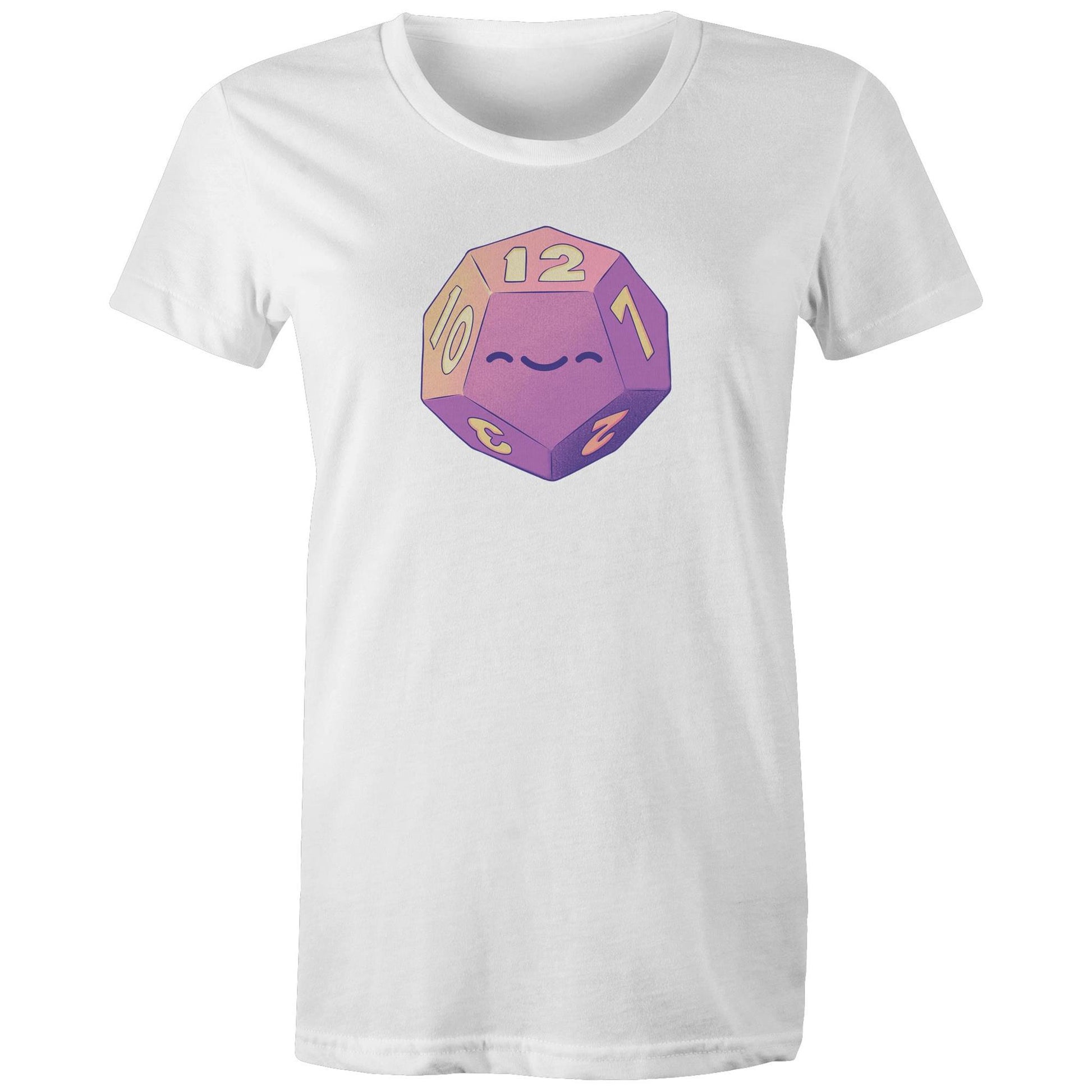 The Dice is Right - Women's Organic Tee- Cool Graphic T-Shirts- Retro T-Shirts - Nostalgia Threads