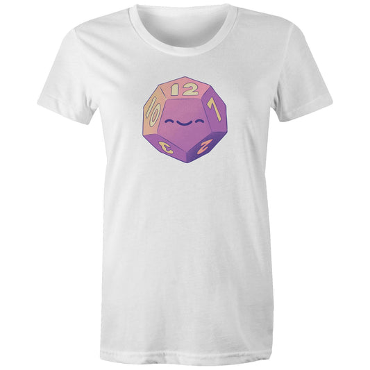 The Dice is Right - Women's Organic Tee- Cool Graphic T-Shirts- Retro T-Shirts - Nostalgia Threads