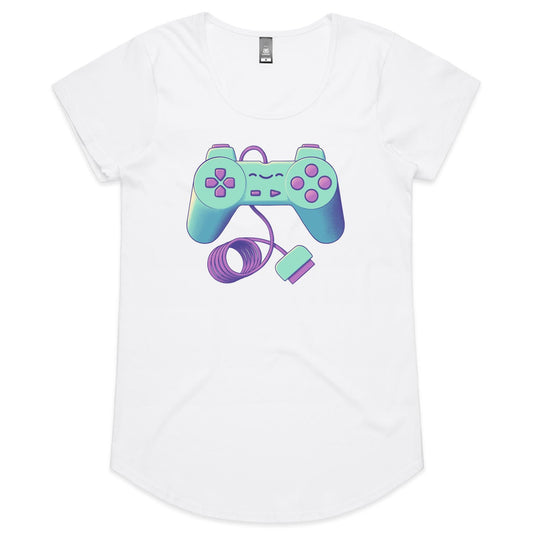 Crash Mob - Women's Scoop Tee- Cool Graphic T-Shirts- Retro T-Shirts - Nostalgia Threads