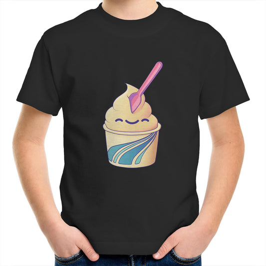 The Swirl Next Door - Kids Tee- Cool Graphic T-Shirts- Retro T-Shirts - Nostalgia Threads