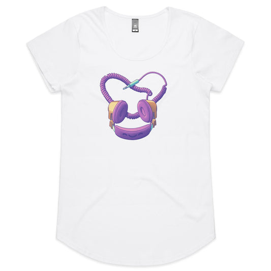 Best Laid Cans - Women's Scoop Tee- Cool Graphic T-Shirts- Retro T-Shirts - Nostalgia Threads