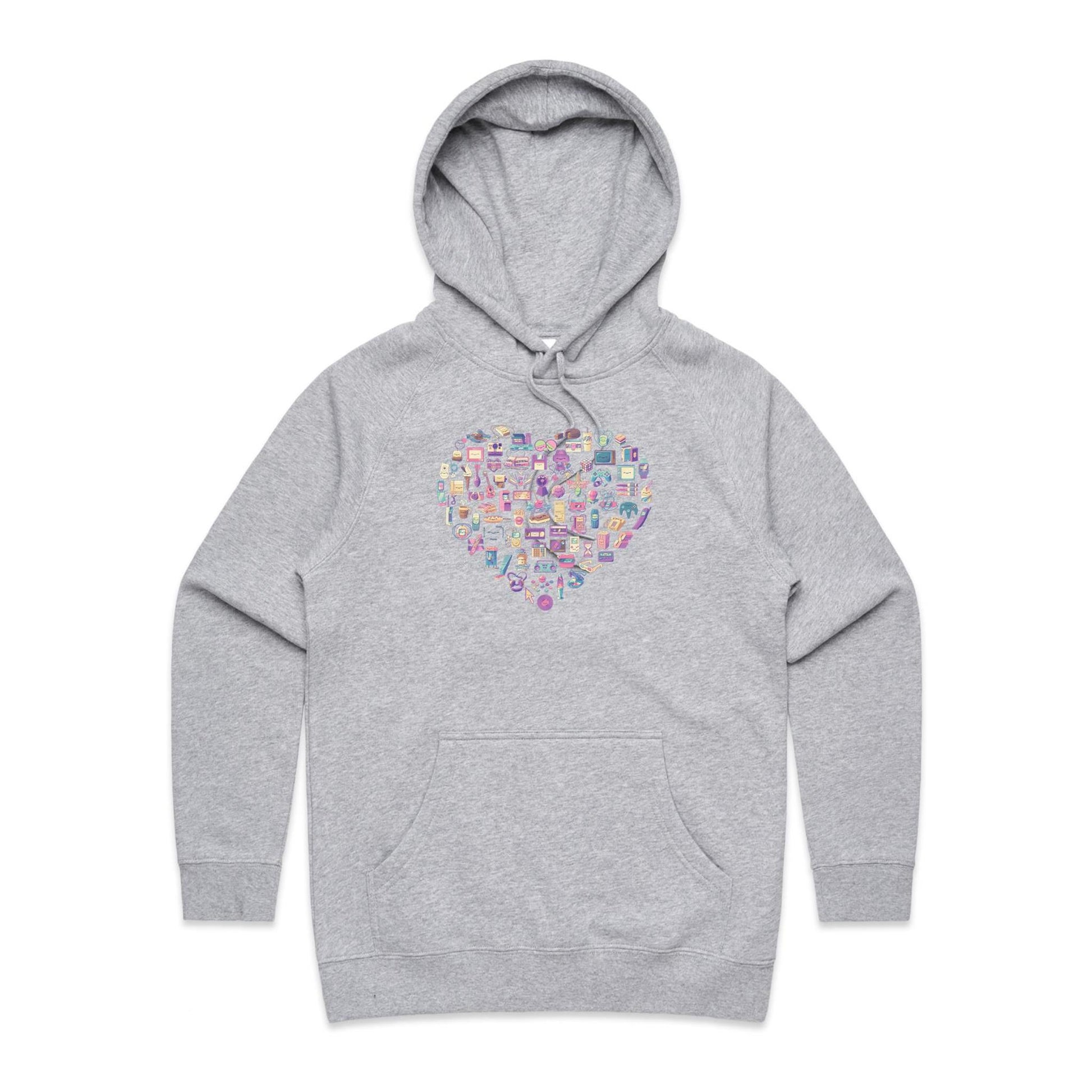 Art Shaped Box - Women's Hoodie- Cool Graphic T-Shirts- Retro T-Shirts - Nostalgia Threads