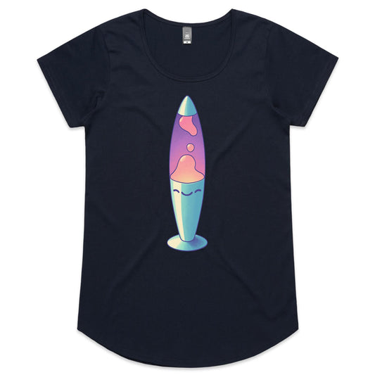 Glow Your Own Trumpet - Women's Scoop Tee- Cool Graphic T-Shirts- Retro T-Shirts - Nostalgia Threads