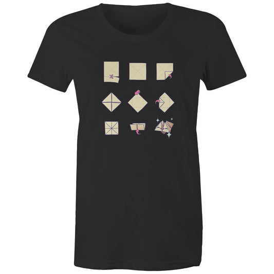 No Laughing Chatter - Women's Tee- Cool Graphic T-Shirts- Retro T-Shirts - Nostalgia Threads