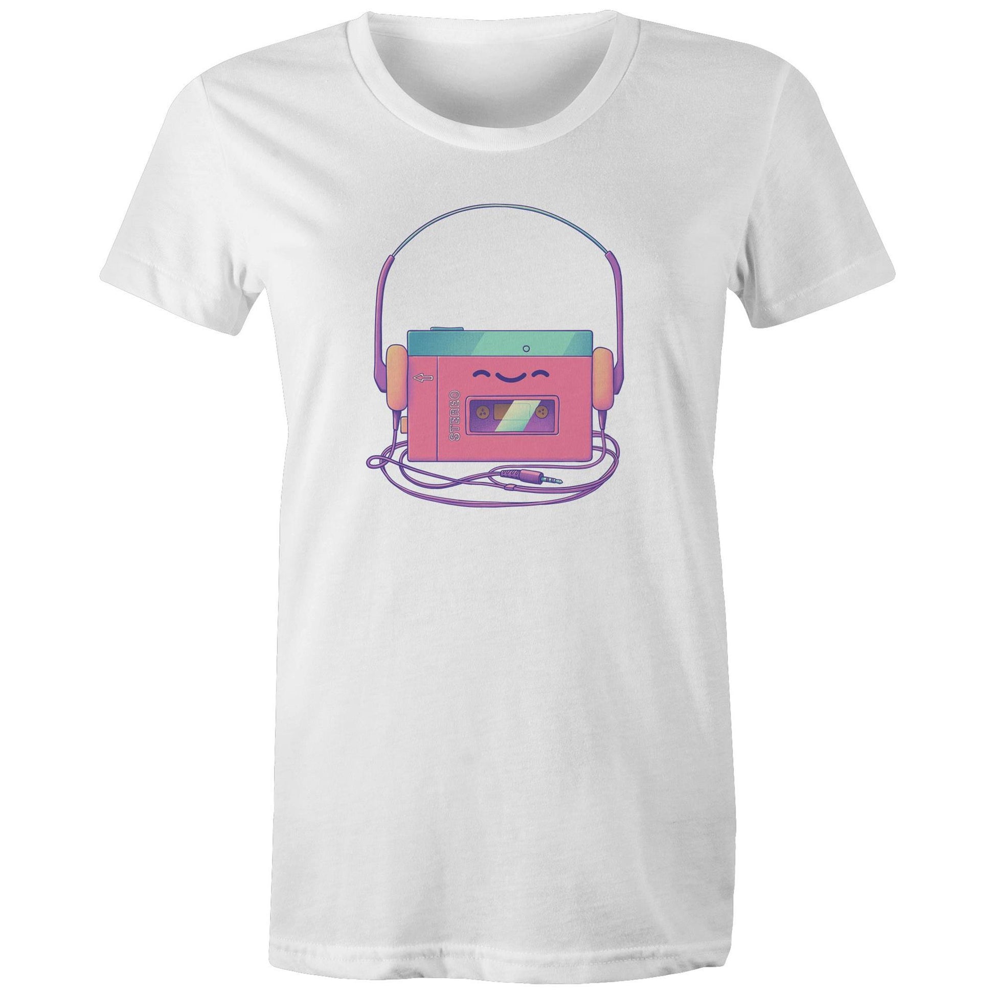 Walk it up to Experience - Women's Tee- Cool Graphic T-Shirts- Retro T-Shirts - Nostalgia Threads